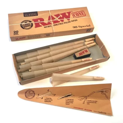 20 Classic RAW Cones 98 Special – 2 Pack