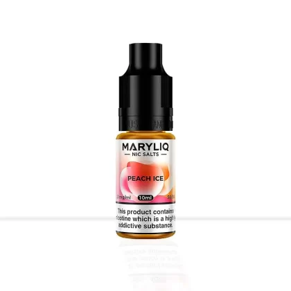 Peach Ice Nic Salt E-Liquid Lost Mary Maryliq