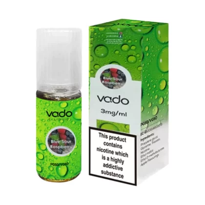 Blue Sour Raspberry E-Liquid 10ml by Vado
