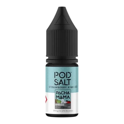 Pod Salt Strawberry Kiwi Ice Fusions E Liquid 10ml - Nicotine Strength#20mg>11mg (D54FE1)
