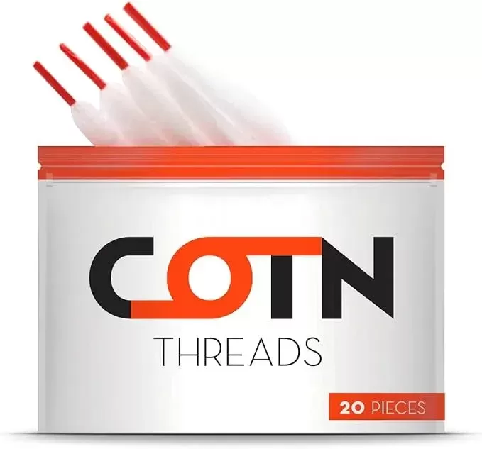 Cotn Threads Organic Vape Cotton 20pcs - Vape Store