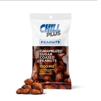 25mg Caramelized Sugar Coated Peanuts – D8, THCP Chill Plus