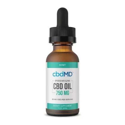 cbdMD Premium CBD Oil Tincture Drops 30mL - flavors#Mint>Berry>Natural>Orange~choose strength#750mg 30mL>1500mg 30mL>3000mg 30mL>6000mg 30mL>7500mg 30mL