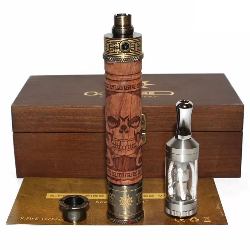 Vision Spinner E-Fire Wooden Pen Kit 1100mAh - Dragon - Image 2