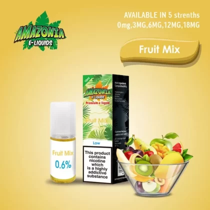 Fruit Mix 50/50 E-Liquid 10ml By Amazonia