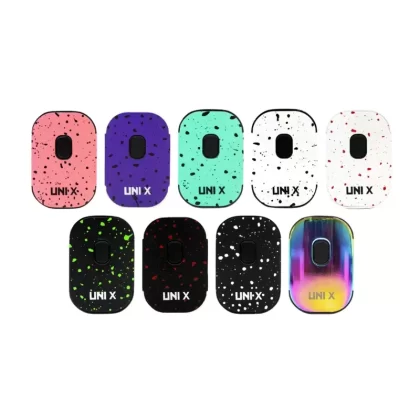 Wulf Uni X Cartridge Vaporizer - Color#Black/Green>Black/Red>Black/White>Rainbow>Purple/Black>Pink/Black>Teal/Black>White/Black>White/Red (DEAD6A)