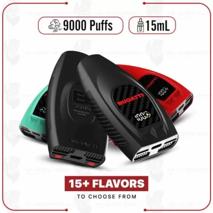 Bugatti Vape 9000 Puffs - Thevapersworld