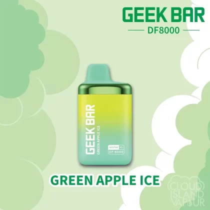 GEEK BAR DF8000 Disposable Vape – Green Apple Ice
