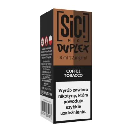 Liquid SIC! NIC 8ml 12mg Coffee Tobacco – Duplex