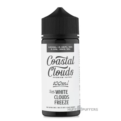Coastal Clouds – Iced White Clouds Freeze 100mL - Vape Product, Vape Product (5338BB)