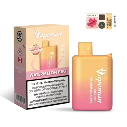 VAPEMAN 6000 – WATERMELON BBG