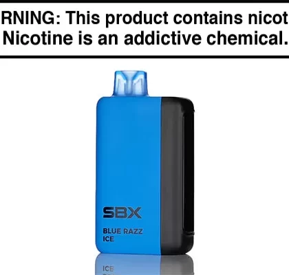 SBX 25K DISPOSABLE VAPE – 25,000 PUFFS - Blueberry Burst, Strawberry Kiwi