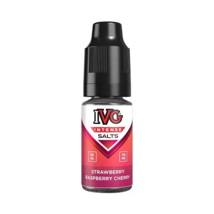 Strawberry Raspberry Cherry IVG Intense 10ml Nic Salt E Liquid