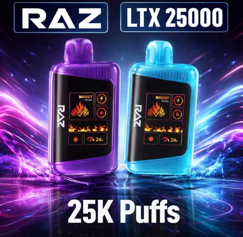RAZ LTX 25000 - Raspberry Limeade - Vapeciga