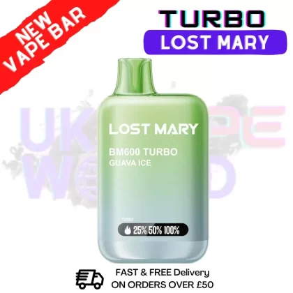 Lost Mary BM600 Turbo Guava ICE | ONLY £3.99