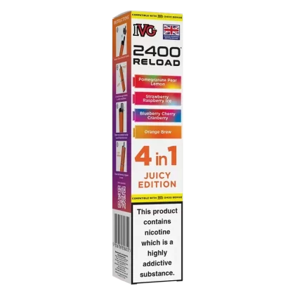 IVG 2400 Reload 4in1 Juicy Edition Prefilled Pods