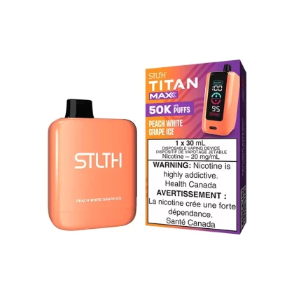 STLTH Titan Max – Peach White Grape Ice
