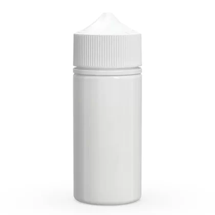 CHUBBY GORILLA | Child Resistant Unicorn V3 PET Dropper Bottles White | 100mL – w/ White Lid – 400 Count