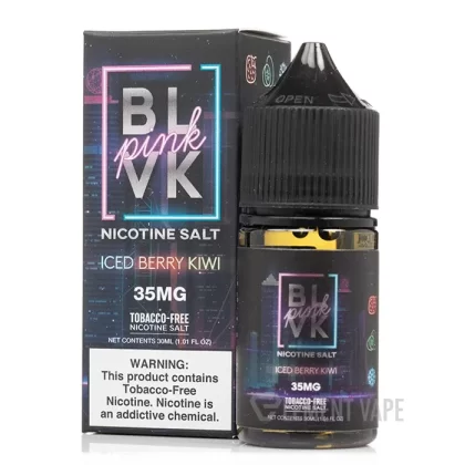 ICED Berry KIWI SALT – BLVK Pink Series – BLVK – 30mL