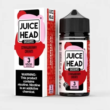 Strawberry Cream – Juice Head – 100mL – 70VG Vape Juice