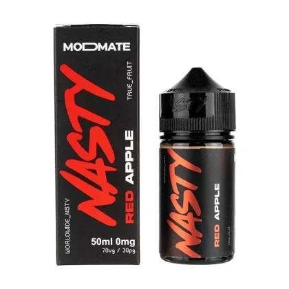 RED APPLE E LIQUID BY NASTY JUICE MODMATE – SHORTFILL 50ML 70VG