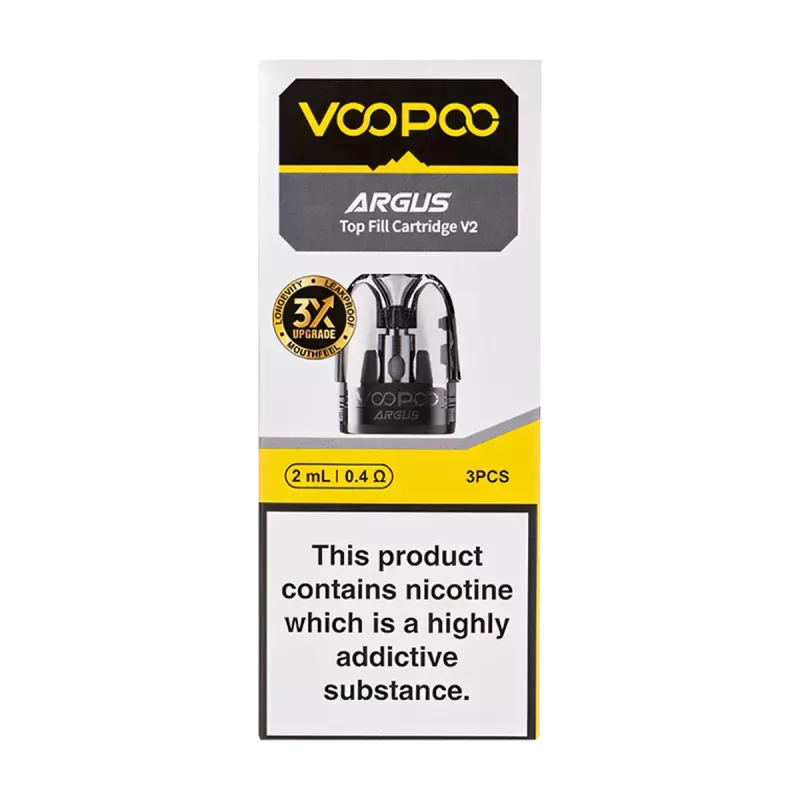 VooPoo Argus V2 Pods - 0.7 Ohms - Vapeshop Co