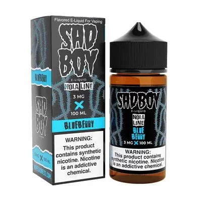 Sadboy E-Liquid | Nola Line Blueberry - Nicotine#0mg>3mg>6mg (5CDB42)
