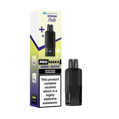Hayati Pro Max Plus 6000 Prefilled Pod + Refill Container