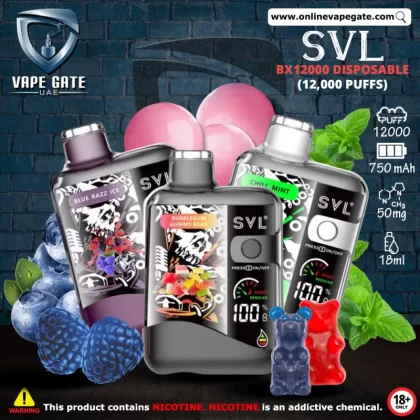 SVL BX12000 Disposable Vape (12,000 Puffs ) - Kiwi Dragon Passionfruit / 50 mg