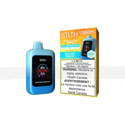 Stlth Vision Disposable Vape – 20K Puffs – Blue Razz Lemon Ice