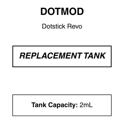 DotMod-dotStick Revo-Replacement Tank