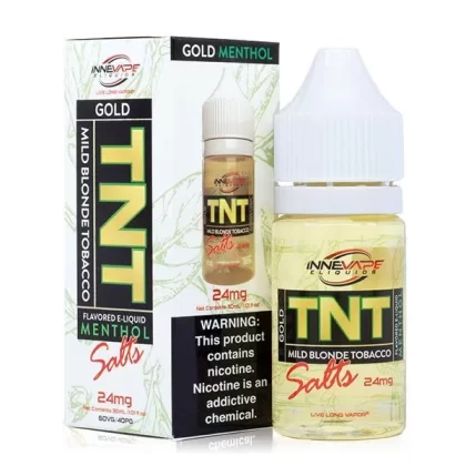 Sale $5.25 – TNT Gold Menthol by Innevape Salt 30ml
