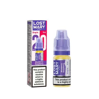 Lost Mary Blueberry Raspberry 10ml Nic Salts E-Liquid - 5mg