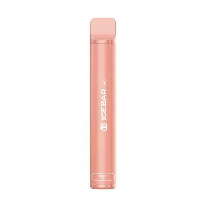 Peach Ice AquaVape Ice Bar Disposable Vape