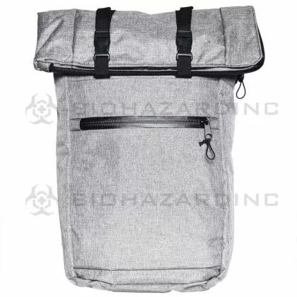BrightBay | Smell Proof Carbon Transport Backpack | “The Mule” – Wolf Gray