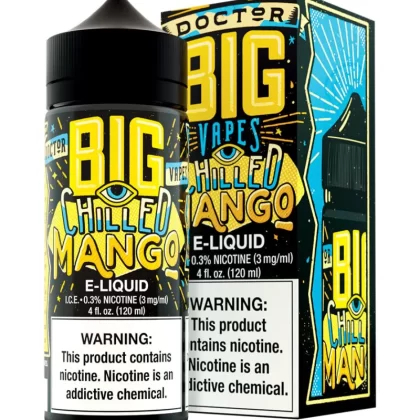 DOCTOR BIG VAPES by BIG BOTTLE Co - Chilled Mango - 120ML E-Liquid - 0MG