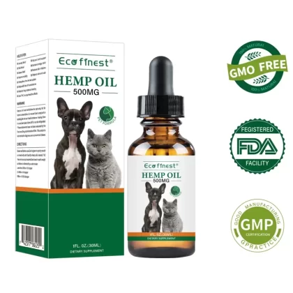 ECO finest Pure Hemp Oil For Pets 30ml