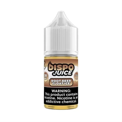 Dispo Juice – Root Beer Float Ice – 30mL - Vape Product, Vape Product