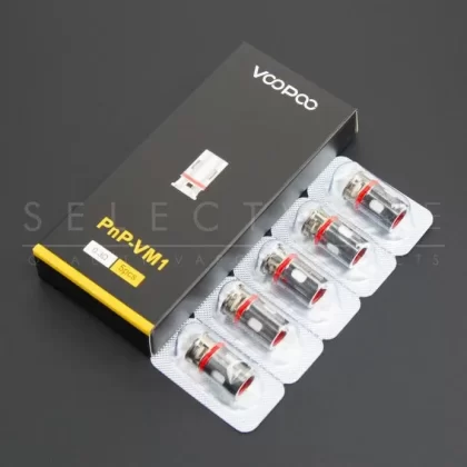VooPoo PnP-VM1 0.3ohm Mesh Replacement Coils – 5 Pack
