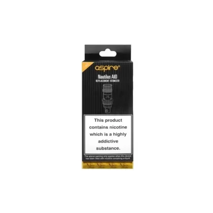 Nautilus AIO Nic Salt Replacement Vape Coils by Aspire (5 Pack)