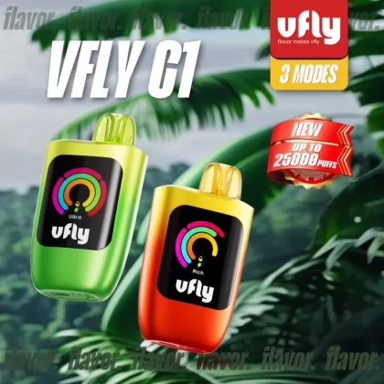 VFLY C1 25K Powered by SKE Disposable Device – 25,000 Puffs - Ark Watermelon Ice