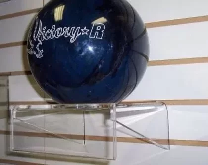 WIDE Slat Wall Bowling Ball Sales Display 10″ Wide