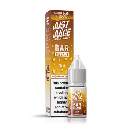 Just Juice Bar Cola Nic Salt E-Liquid - Vapestreams Co