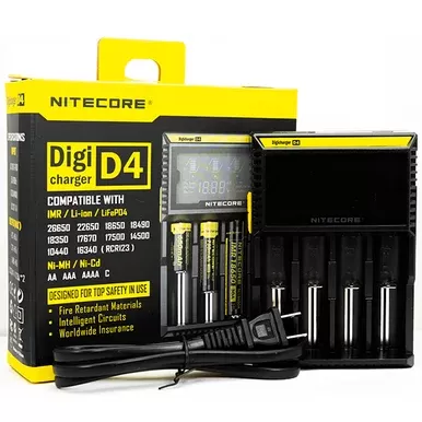 Nitecore Digicharger D4 Battery Charger - Ecigpremium