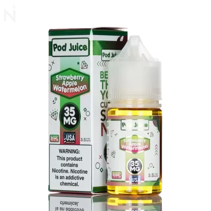 Pod Juice Salt - Strawberry Apple Watermelon - 30ml - 35mg