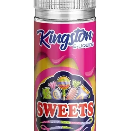 FIZZY RHUBARB & CUSTARD E LIQUID KINGSTON SWEETS 100ML 70VG