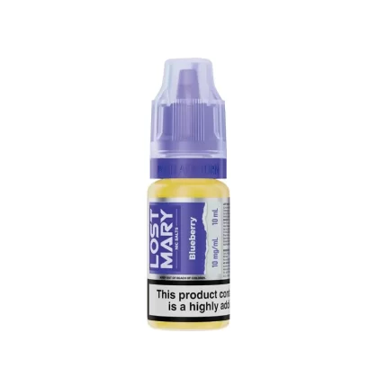 Lost Mary Blueberry Nic Salt E-Liquid - 10mg
