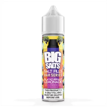 Big Salts Blackcurrant Lemonade – 60ml Salt Fills E Liquid - Vapourdays Co