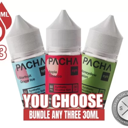PACHA Salt Bundle 3x30ml (90ml)