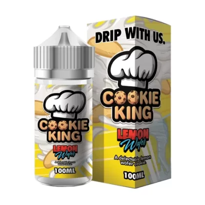 Lemon Wafer by Cookie King 100ml - Vape Product, Vape Product